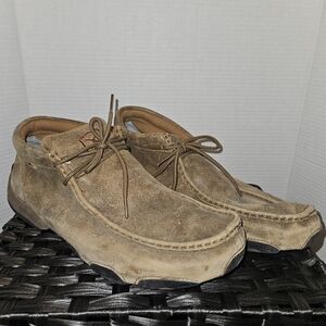 Twisted X Chukka Driving Moc Bomber Mens Size 12M